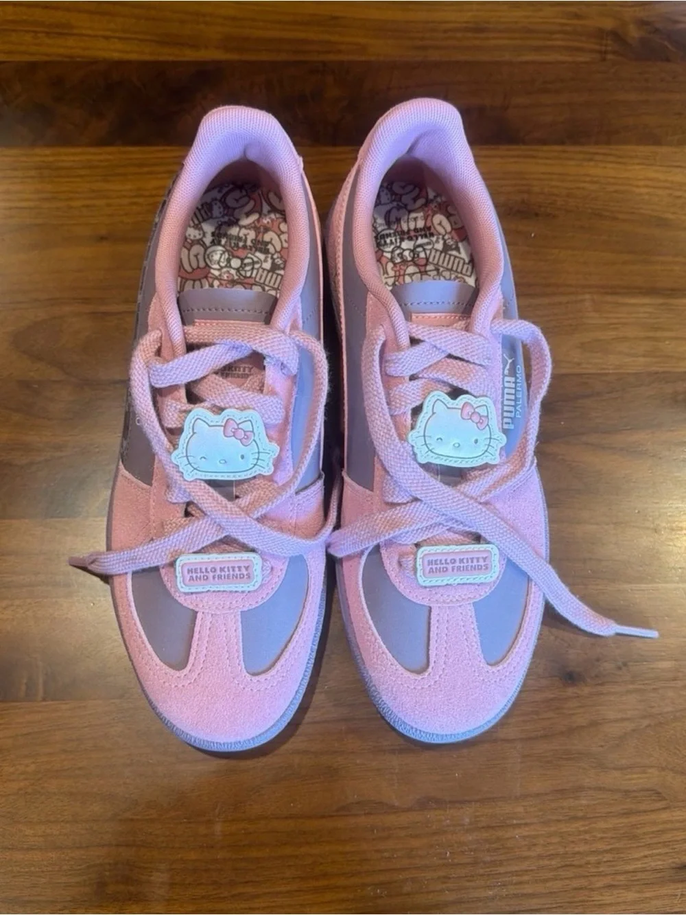 PUMA Palermo Hello Kitty Tennis Shoes - Brand New - Picture 1 of 5